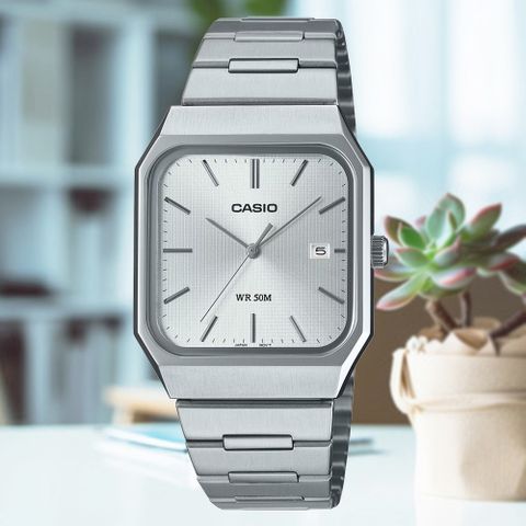 CASIO 卡西歐 標準型 三針 方形手錶 學生錶 考試用錶 手錶 MTP-B185D-7AV