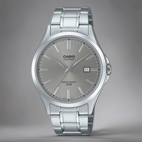 CASIO 卡西歐 經典大三針 指針日期手錶 MTS-115D-8AV