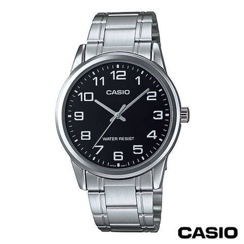 【CASIO 卡西歐】指針系列歐美時尚男錶MTP-V001D-1B