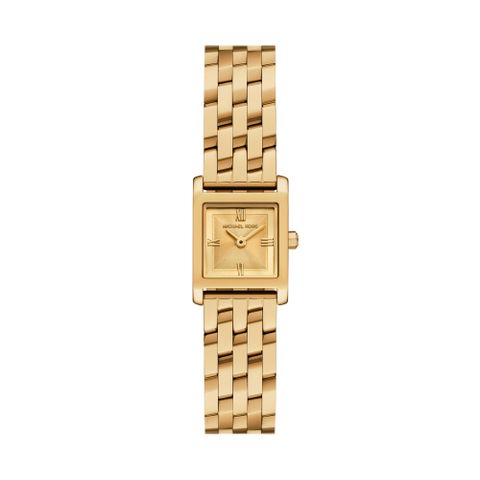 MICHAEL KORS MK Georgie 優雅方型金色女錶 19mm MK4931 附提袋