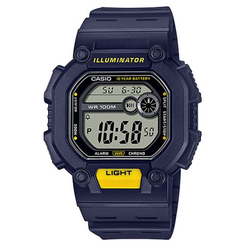 CASIO 卡西歐 10年電力系列腕錶 W-737H-2A