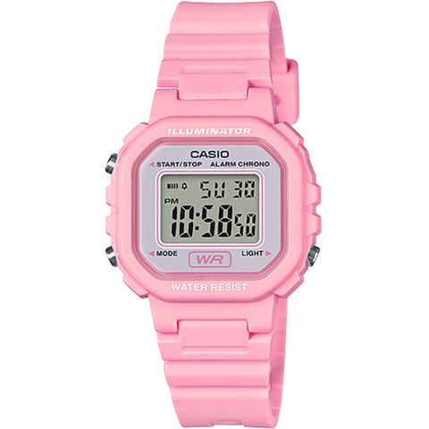 CASIO 卡西歐 百搭復古小巧電子錶(LA-20WH-4A1DF)