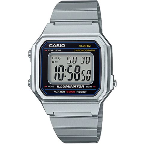 CASIO 卡西歐 復古文青風電子錶(B650WD-1ADF)