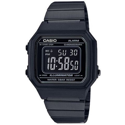 CASIO 卡西歐 復古文青風電子錶(B650WB-1BDF)