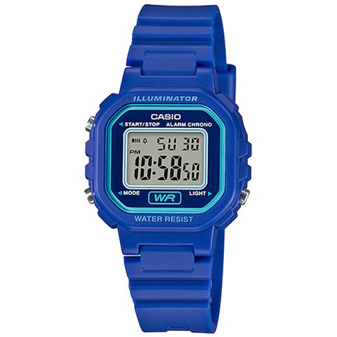 CASIO 卡西歐 百搭復古小巧電子錶(LA-20WH-2ADF)