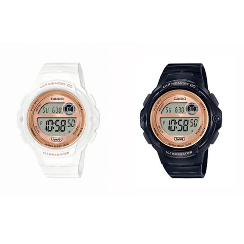 CASIO 卡西歐 LWS-1200H LED運動休閒紀錄跑步簡約電子數字女手錶