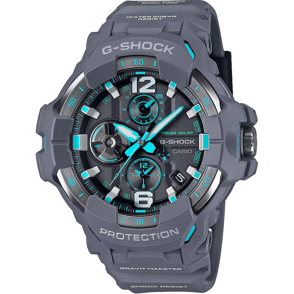 CASIO 卡西歐   G-SHOCK MASTER OF G 專業航空錶 太陽能藍芽飛行錶 GR-B300-8A2