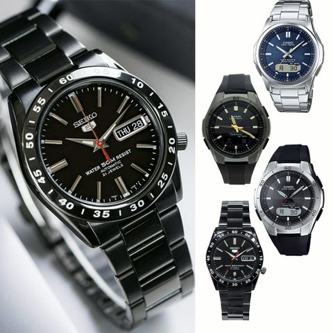 【SEIKO精工】【CASIO 卡西歐】熱銷腕錶(多款任選)