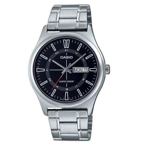 CASIO 卡西歐 紳士經典鋼帶錶 MTP-V006D-1C