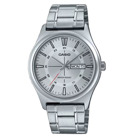 CASIO 卡西歐 紳士經典鋼帶錶 MTP-V006D-7C