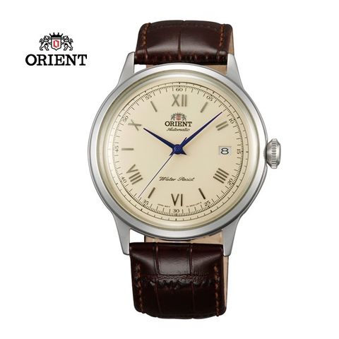 ORIENT 東方錶 DATEⅡ機械錶 皮帶款 FAC00009N 象牙色 - 40.5mm