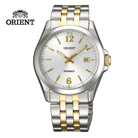 ORIENT 東方錶 OLD SCHOOL系列 復古風石英錶 間金色 鋼帶款 SUND6002W - 41.0 mm
