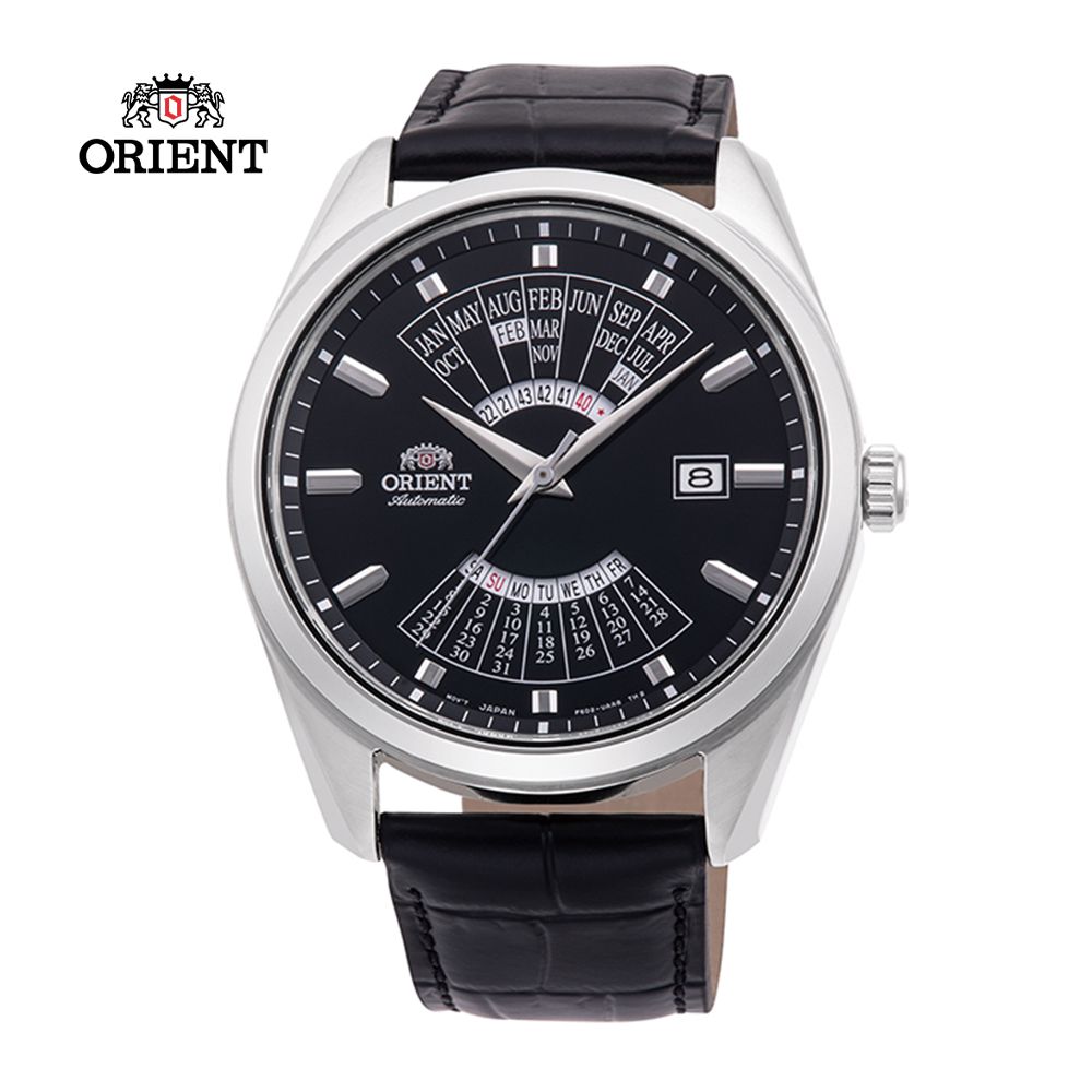 ORIENT 東方  錶 MULTI-YEAR CALENDAR系列 萬年曆機械錶 RA-BA0006B 黑色 - 43.5mm