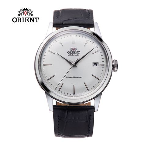 ORIENT 東方錶 DATEⅡ機械錶 皮帶款 RA-AC0M03S 白色 - 38.4mm