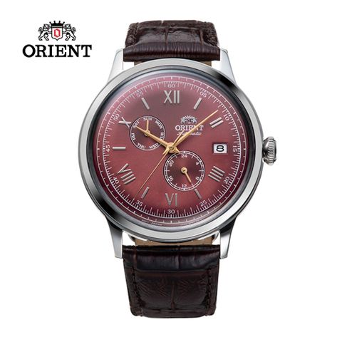 ORIENT 東方 錶 Classic and Simple Style 機械錶 皮帶款 RA-AK0705R 酒紅色 - 40.5mm