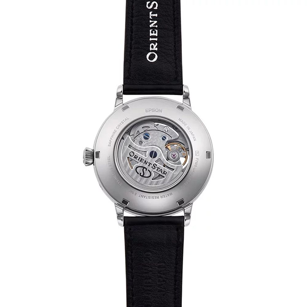 ORIENT 東方 STAR 之星 Moon Phase 系列 月相 鏤空機械腕錶 女神節 禮物 推薦 41mm / RE-AY0106S
