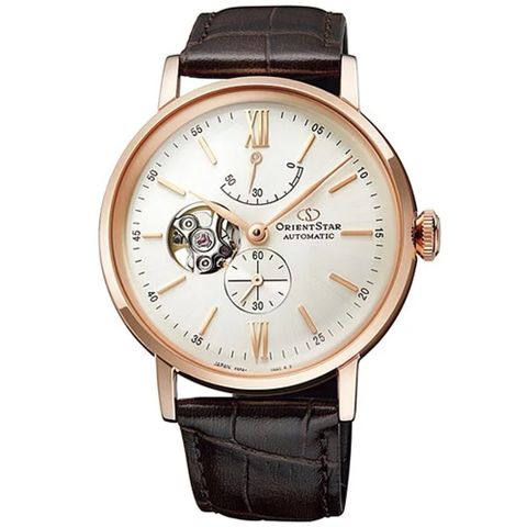 ORIENT STAR 東方之星 Open Heart系列 鏤空機械腕錶 40.0mm / RE-AV0001S