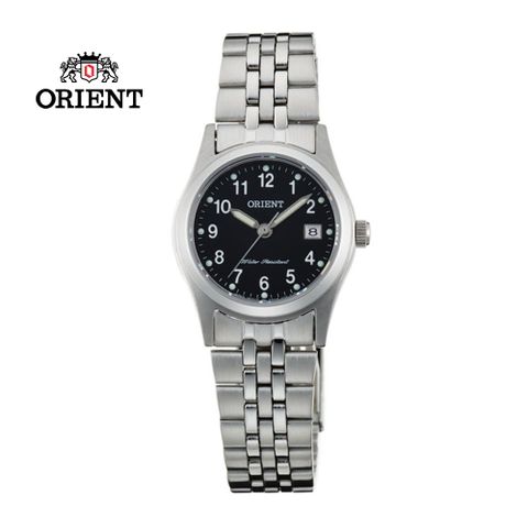 ORIENT 東方 錶 OLD SCHOOL系列 數字復古風藍寶石石英錶 女生鋼帶款 FSZ46006B  銀色 - 26mm