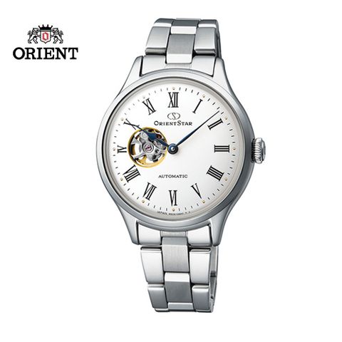 ORIENT STAR 東方之星 CLASSIC系列 經典縷空機械錶 鋼帶款 銀色 RE-ND0002S