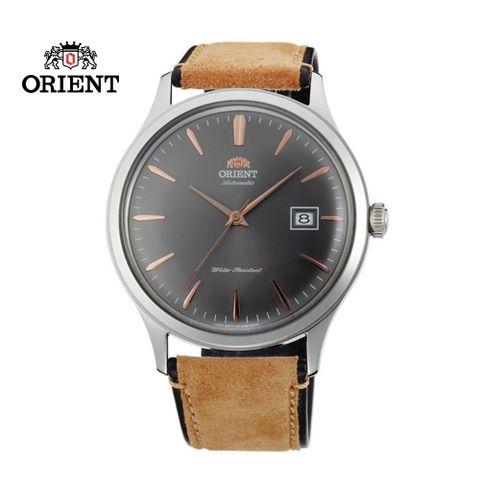 ORIENT 東方錶 DATE II 日期顯示機械錶 皮帶款 FAC08003A 黑色 - 40.5mm