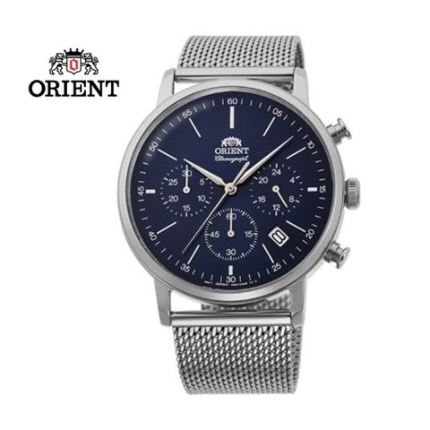 ORIENT 東方 錶 Multi-eyes 經典系列 米蘭鋼帶款 藍色 RA-KV0401L