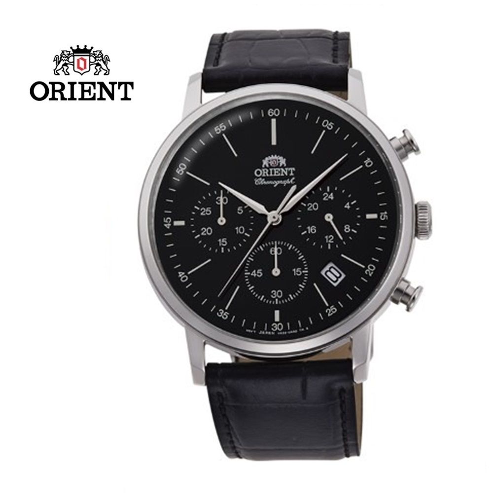 ORIENT 東方  錶 Multi-eyes 經典系列  皮帶款 黑色 RA-KV0404B