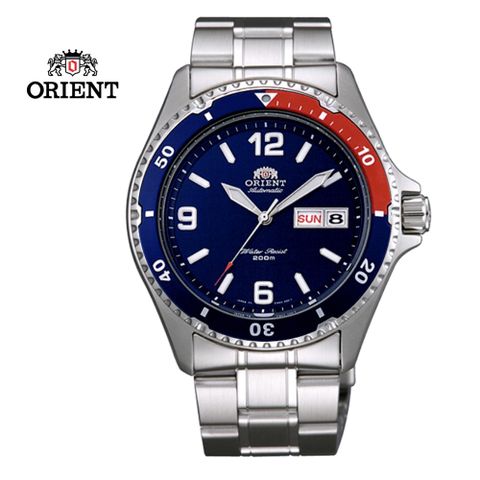 ORIENT 東方 WATER RESISTANT系列 百事圈潛水機械錶 FAA02009D