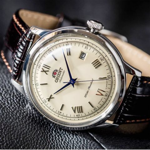 熱銷▼原廠公司貨ORIENT 東方 DATE Ⅱ 復古紳士日期機械錶 FAC00009N