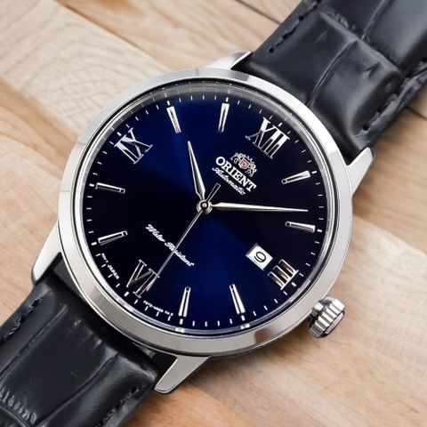 ORIENT 東方錶 DateⅡ 系列 羅馬時尚機械腕錶-RA-AC0F11L