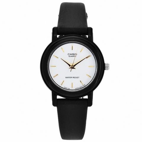 【CASIO 卡西歐】小巧經典三針腕錶/黑x白面(LQ-139EMV-7A)