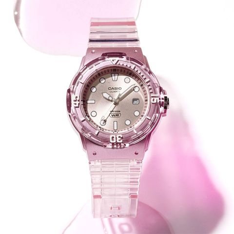 熱銷品牌▼日系手錶CASIO 卡西歐 清透系列 半透明迷你指針手錶 學生錶 LRW-200HS-4EV