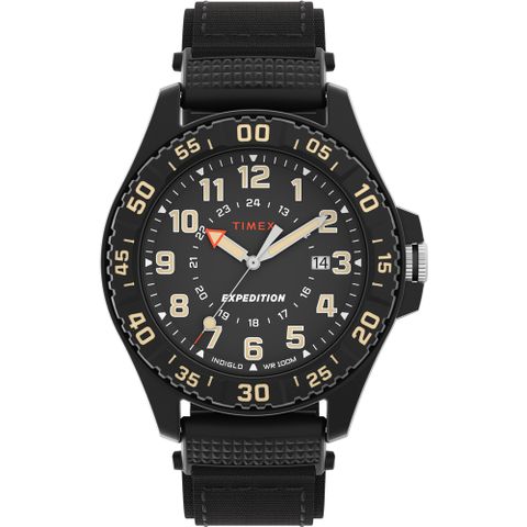 【TIMEX】天美時 遠征系列 42毫米戶外手錶 (黑 TXTW4B26300)