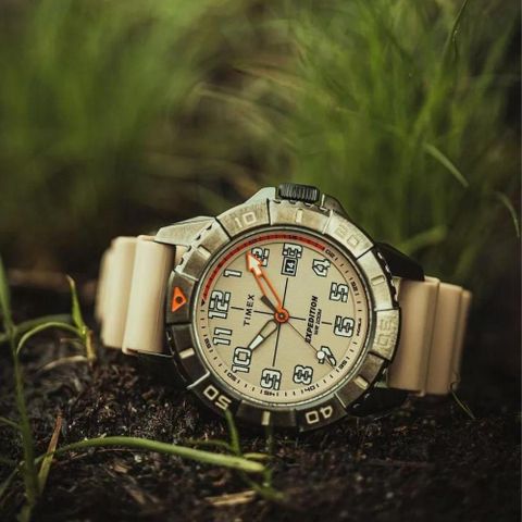 【TIMEX】天美時 遠征系列 41毫米軍事風格戶外手錶 (藍 TXTW2V40800)