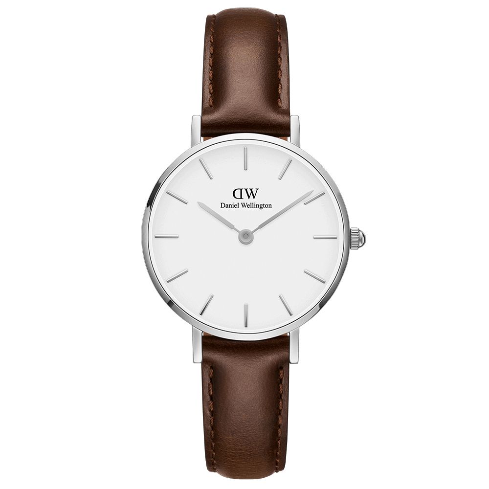 Daniel Wellington DW   布里斯托暖棕皮帶石英腕錶-DW00100239