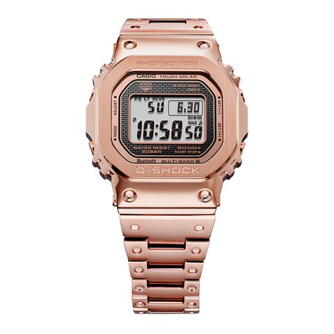 熱銷品牌▼日系手錶CASIO卡西歐 G-SHOCK 太陽能藍芽連線電波手錶 GMW-B5000GD-4