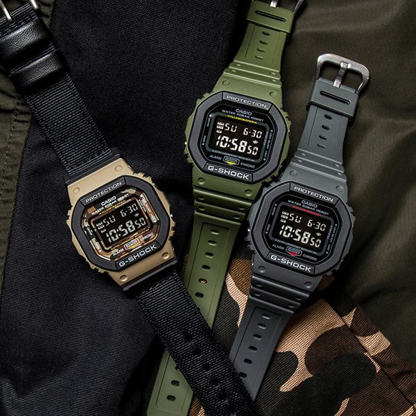 CASIO G-SHOCK 街頭軍事200米計時錶/灰/DW-5610SU-8 - PChome 24h購物