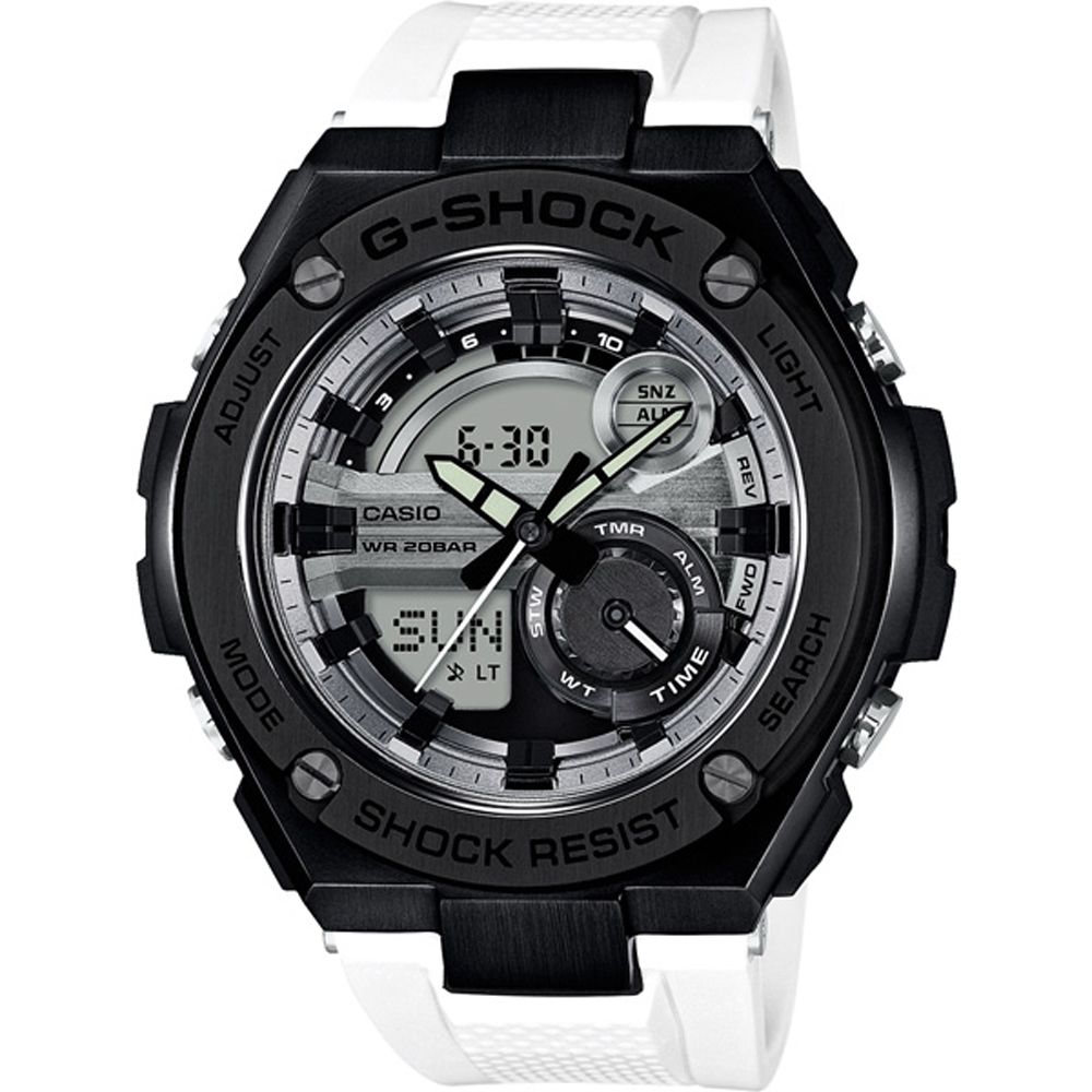 CASIO 卡西歐  G-SHOCK系列 破繭重生雙顯運動錶-GST-210B-7ADR