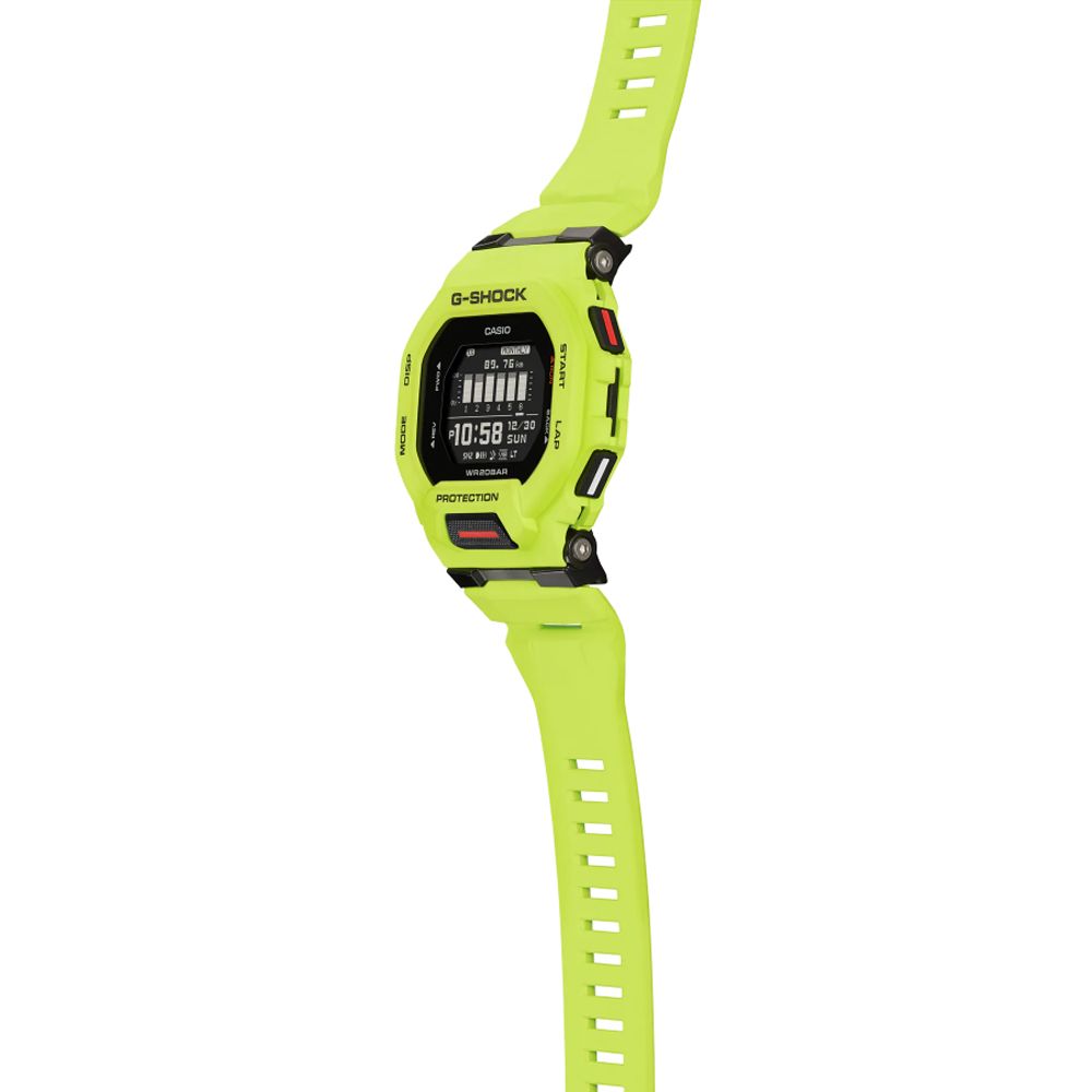 CASIO 卡西歐G-SHOCK G-SQUAD系列藍牙運動錶萊姆綠GBD-200-9 - PChome