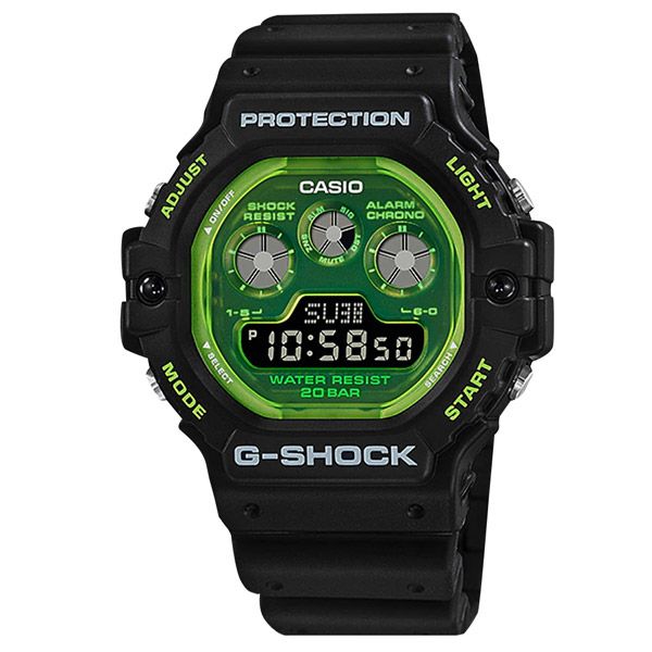 G-SHOCK CASIO / DW-5900TS-1 / 卡西歐街頭潮流電子液晶防水橡膠手錶透