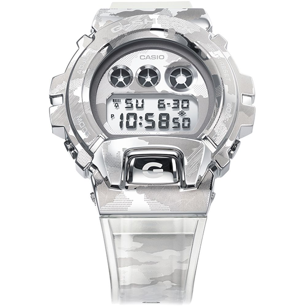 CASIO 卡西歐  G-SHOCK 酷炫冰迷彩運動錶(GM-6900SCM-1)