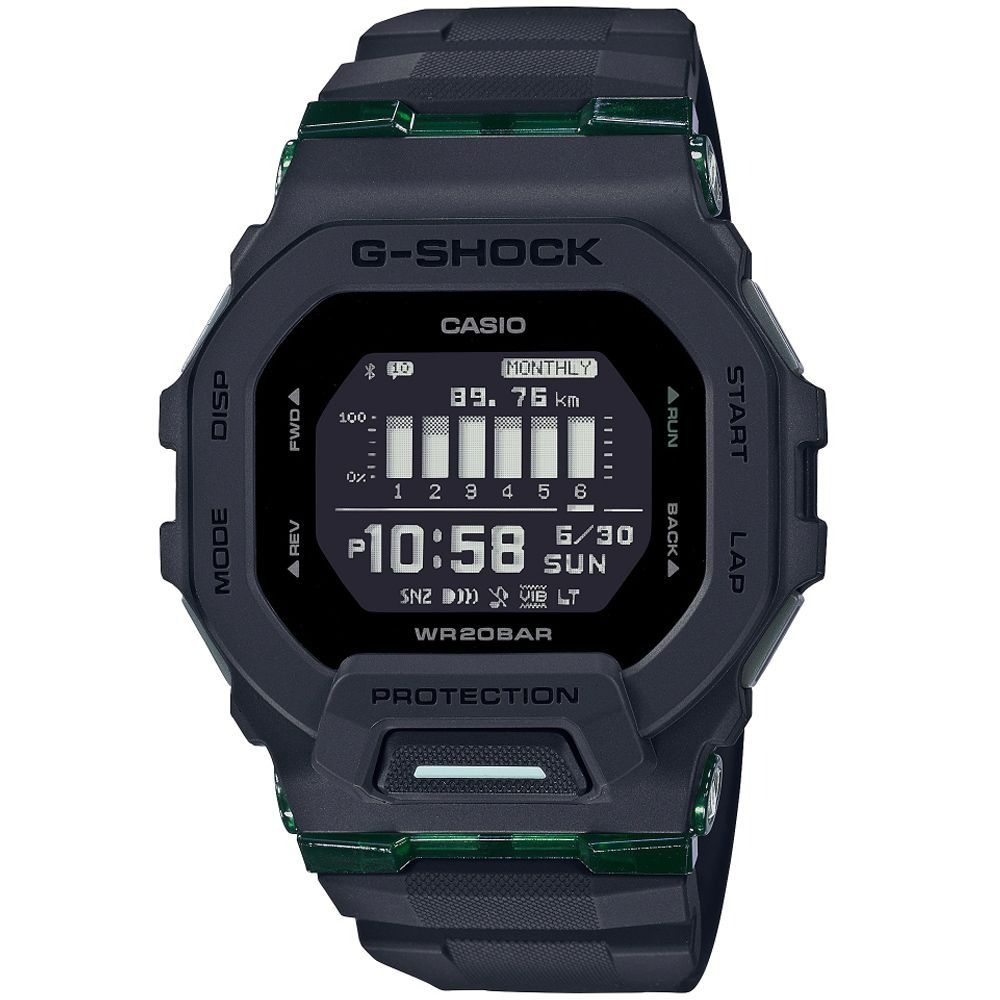 CASIO 卡西歐 G-SHOCK 藍牙連線 街頭運動風電子腕錶 新年 送禮 推薦 GBD-200UU-1