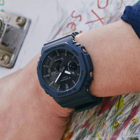 熱銷品牌▼日系手錶CASIO 卡西歐 G-SHOCK 農家橡樹 藍牙八角太陽能電子錶 GA-B2100-2A