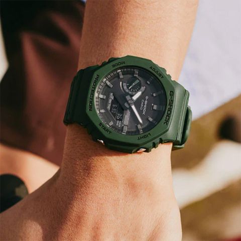 熱銷品牌▼日系手錶CASIO 卡西歐 G-SHOCK 農家橡樹 藍牙八角太陽能電子錶 GA-B2100-3A