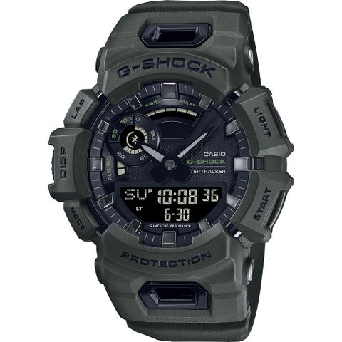熱銷品牌▼日系手錶CASIO 卡西歐 G-SHOCK 運動生活藍芽多功能手錶-墨綠 GBA-900UU-3A