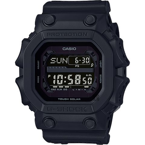 熱銷品牌▼日系手錶CASIO 卡西歐 G-SHOCK 超級耐衝擊電子錶-黑 GX-56BB-1