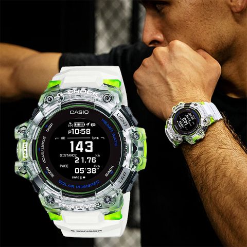 熱銷品牌▼日系手錶CASIO 卡西歐 G-SQUAD 太陽能運動追蹤數位手錶 GBD-H1000-7A9