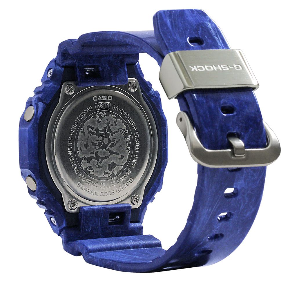 G-SHOCKGA-2100BWP  BACK   WATER RESIST CASED