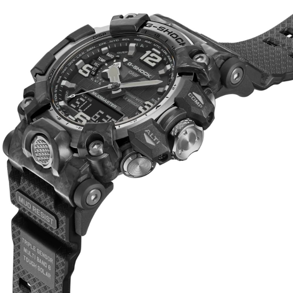 CASIO 卡西歐 G-SHOCK系列 碳核心防護錶殼結構(GWG-2000-1A1)