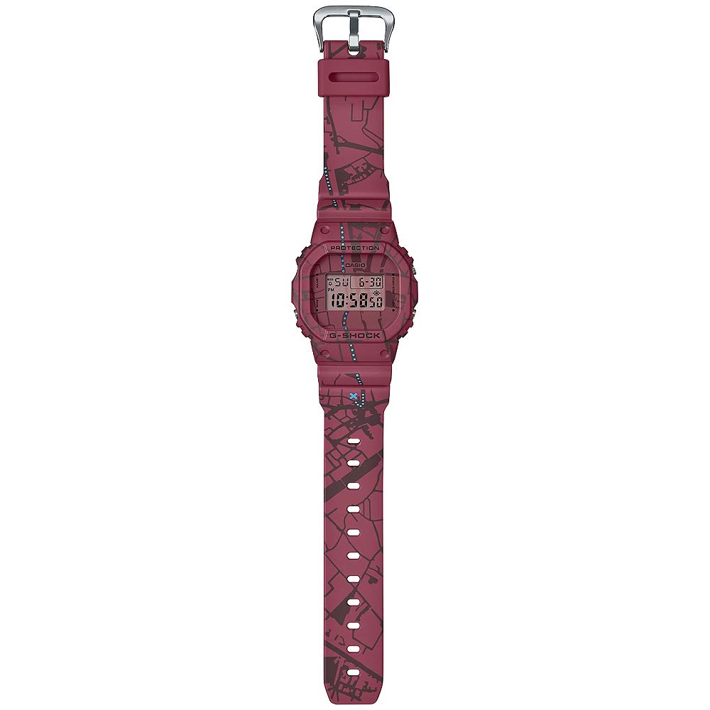 CASIO 卡西歐 G-SHOCK 澀谷尋寶 街頭復古風電子錶 DW-5600SBY-4
