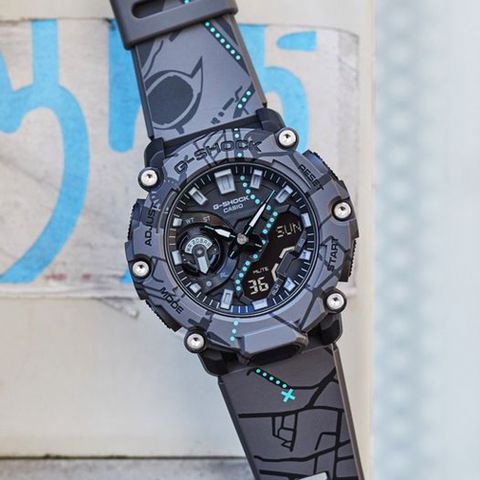 熱銷品牌▼日系手錶CASIO 卡西歐 G-SHOCK 澀谷尋寶 街頭復古風雙顯錶 GA-2200SBY-8A